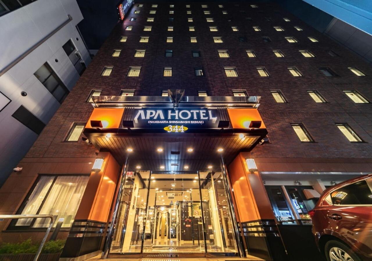 Apa Hotel Nambakita Shinsaibashi Ekimae Osaka Esterno foto